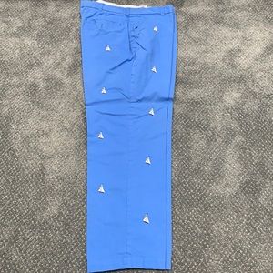Brooks Brothers Embroidered Sailboat Pants